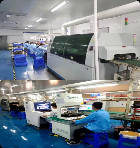 Inside our home appliance factory workshop